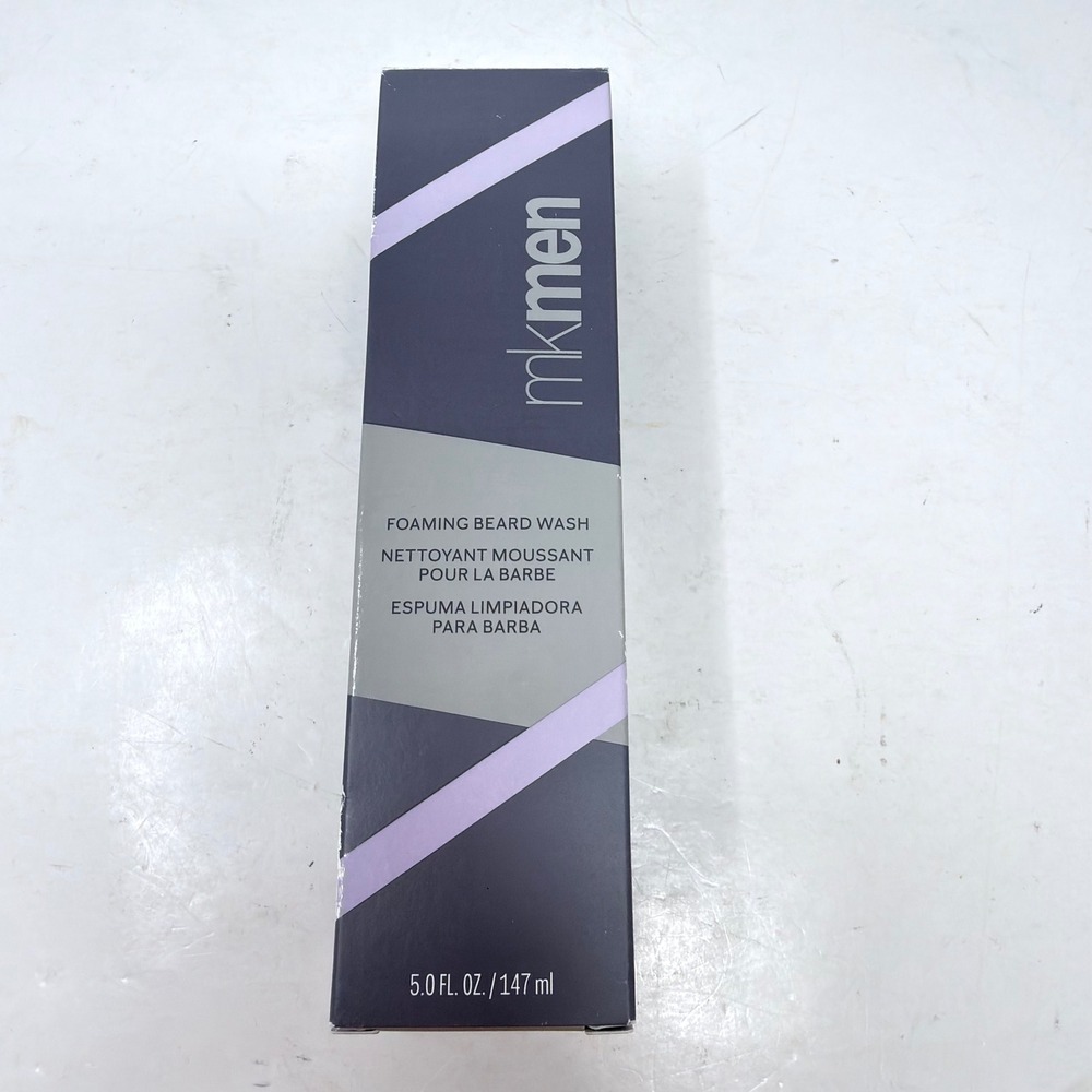 Mary Kay‎ MKMen Foaming Beard Wash Cleanser 5 fl oz / 147 ml NIB Mens Grooming